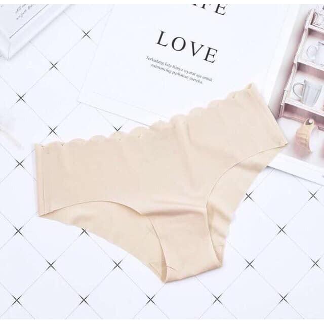 Hàng lọai 1 _ Quần lót đúc Su Viền Sóng không đường may Siêu Hot MS1033 siêu đẹp