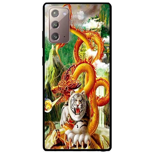 Ốp lưng dành cho Samsung Galaxy Note 20 - Note 20 Ultra - mẫu Long Tranh Hỗ Đấu