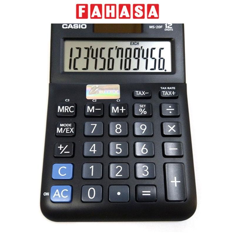 Máy Tính Văn Phòng Casio MS - 20F - Kèm Quà Chất