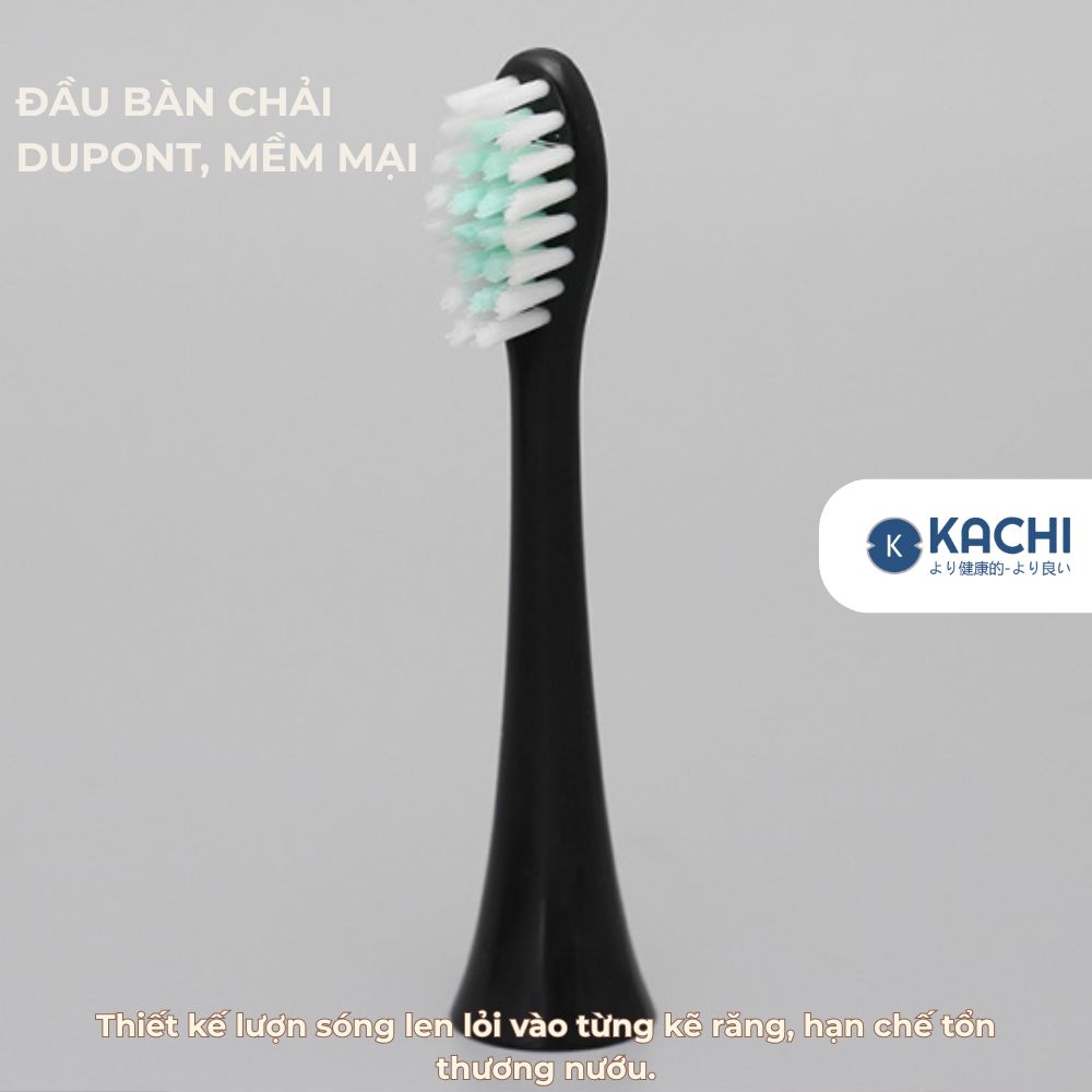 Bàn chải điện Kachi MK455 rung sóng âm dòng cao cấp - hàng chính hãng