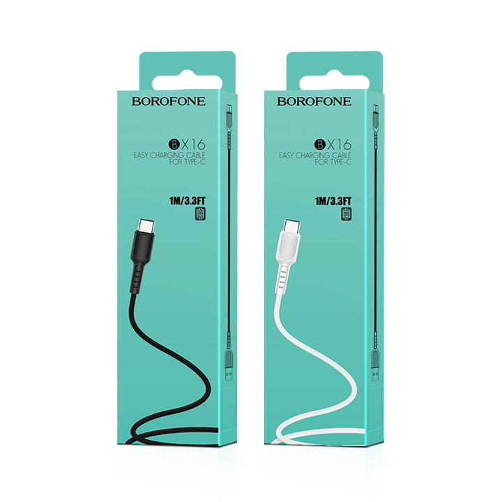 BOROFONE - Dây Cáp Sạc BX16 - Cổng Type C 1m
