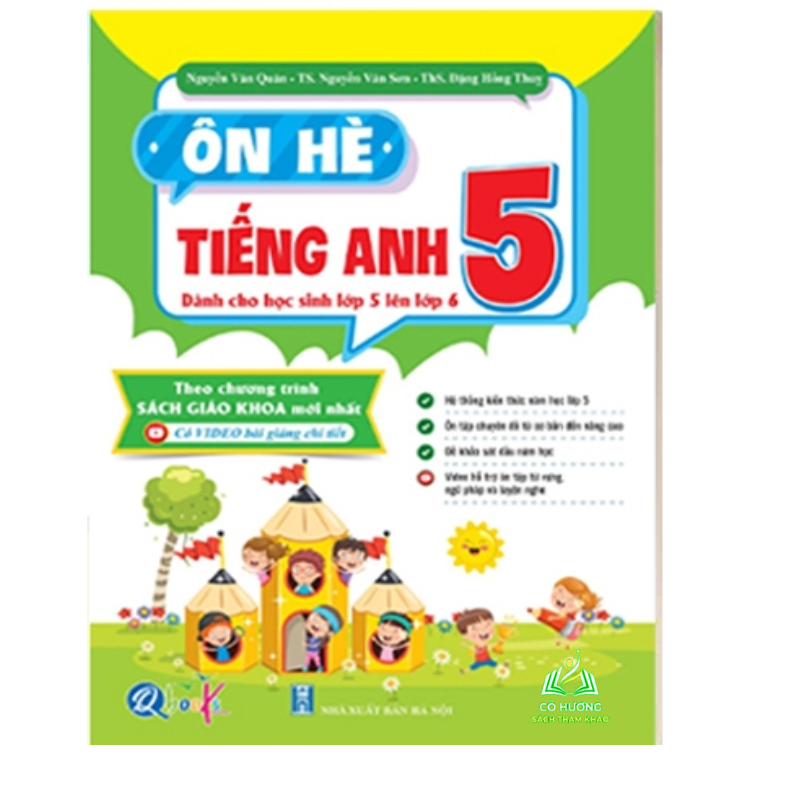 Sách - Combo Ôn Hè Toán, Tiếng Việt và Tiếng Anh Lớp 5 - Chương Trình Mới - Dành cho học sinh lớp 5 lên 6 (3 cuốn)