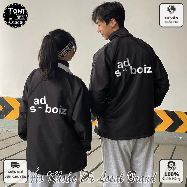 Áo Khoác Dù Local Brand SADBOIZ Jacket Mero 2 lớp dày form rộng Unisex cổ bẻ (D2100L - Full Box - Kèm Video Ảnh Thật)