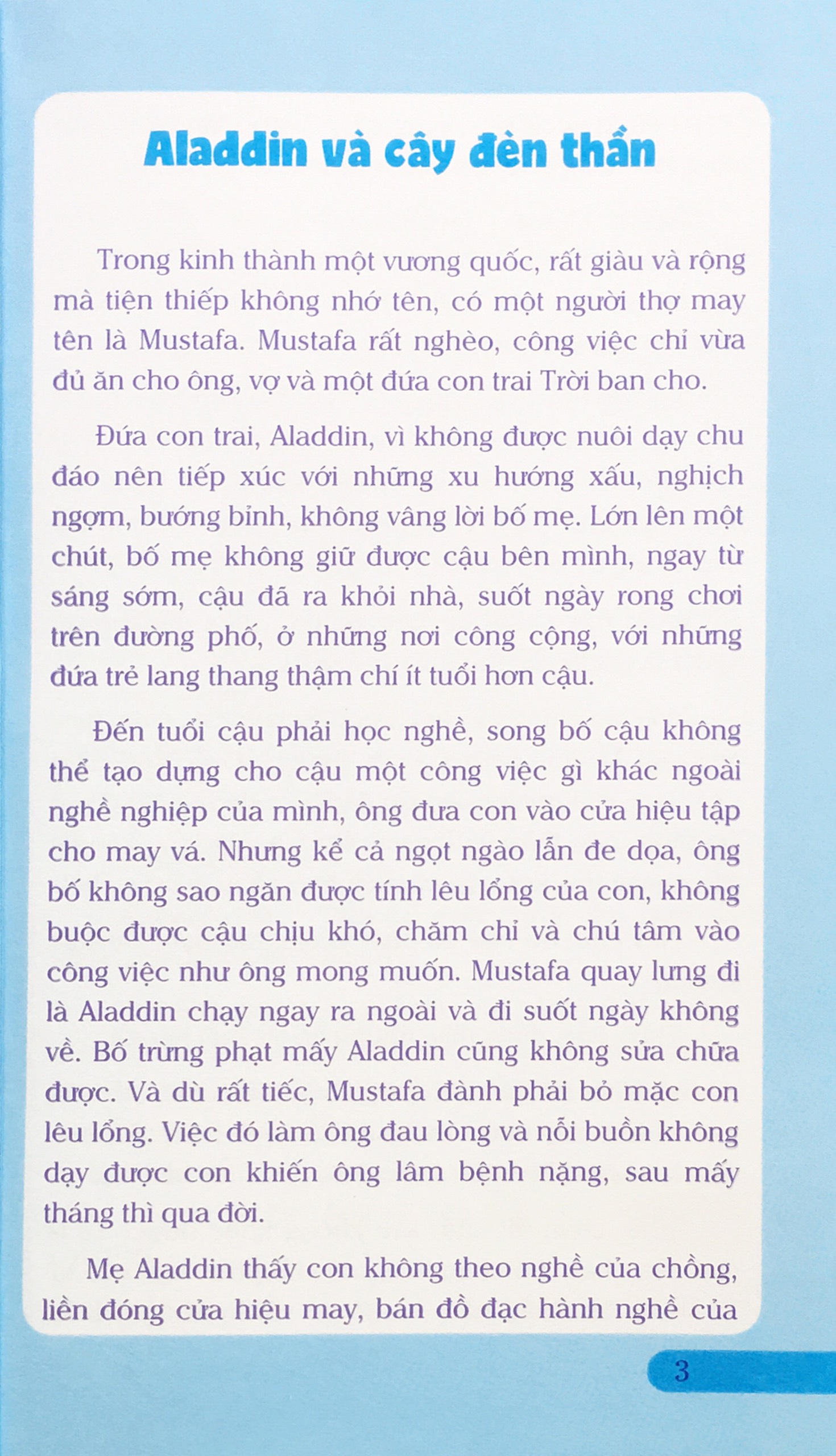 NDB - Truyện cổ tích thế giới hay nhất - Aladin và cây đèn thần