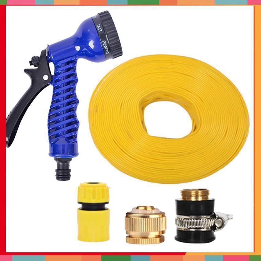 Bộ dây và vòi xịt tăng áp lực nước,rửa xe, tưới cây 15m 206843