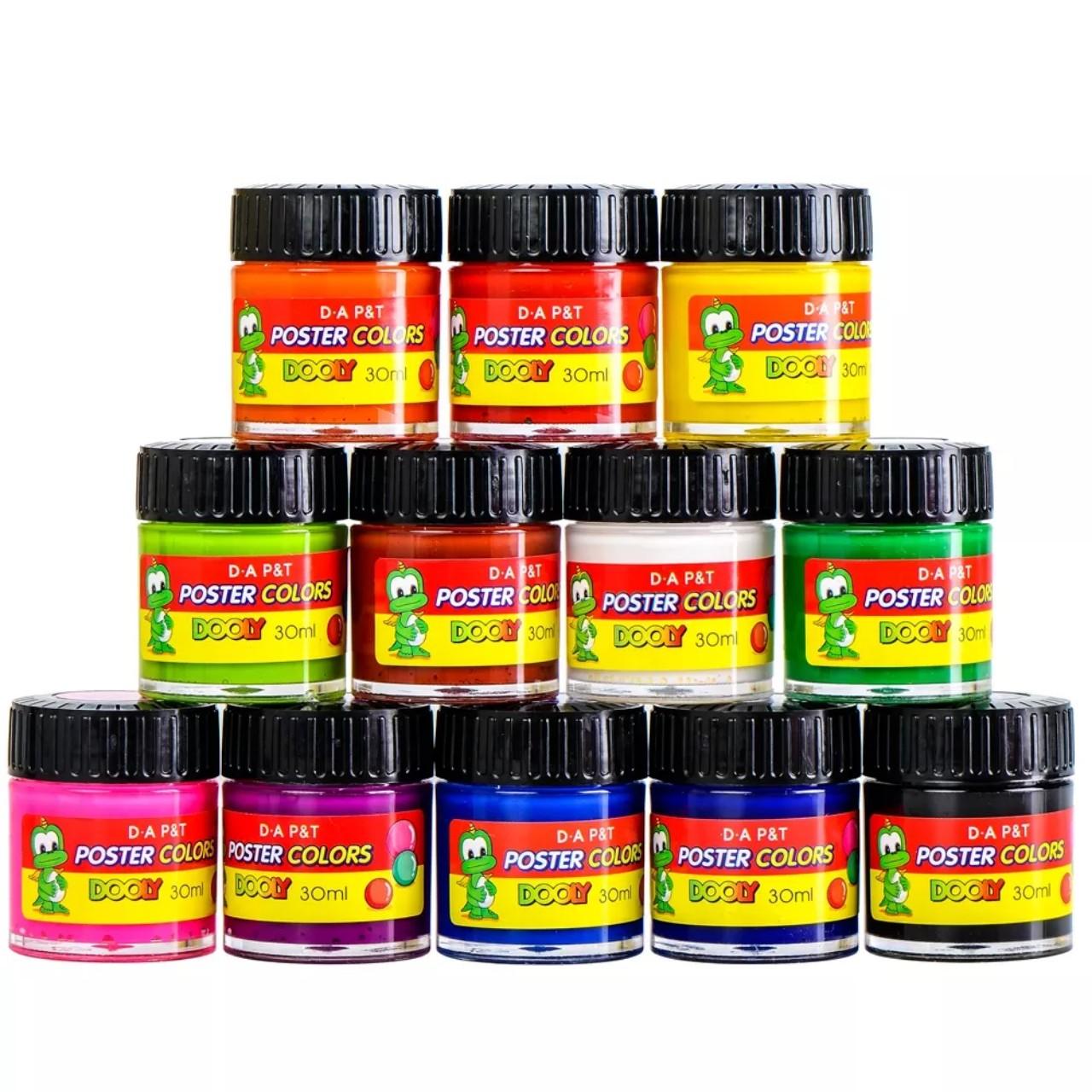 Màu Poster Dooly 12 màu 30ml