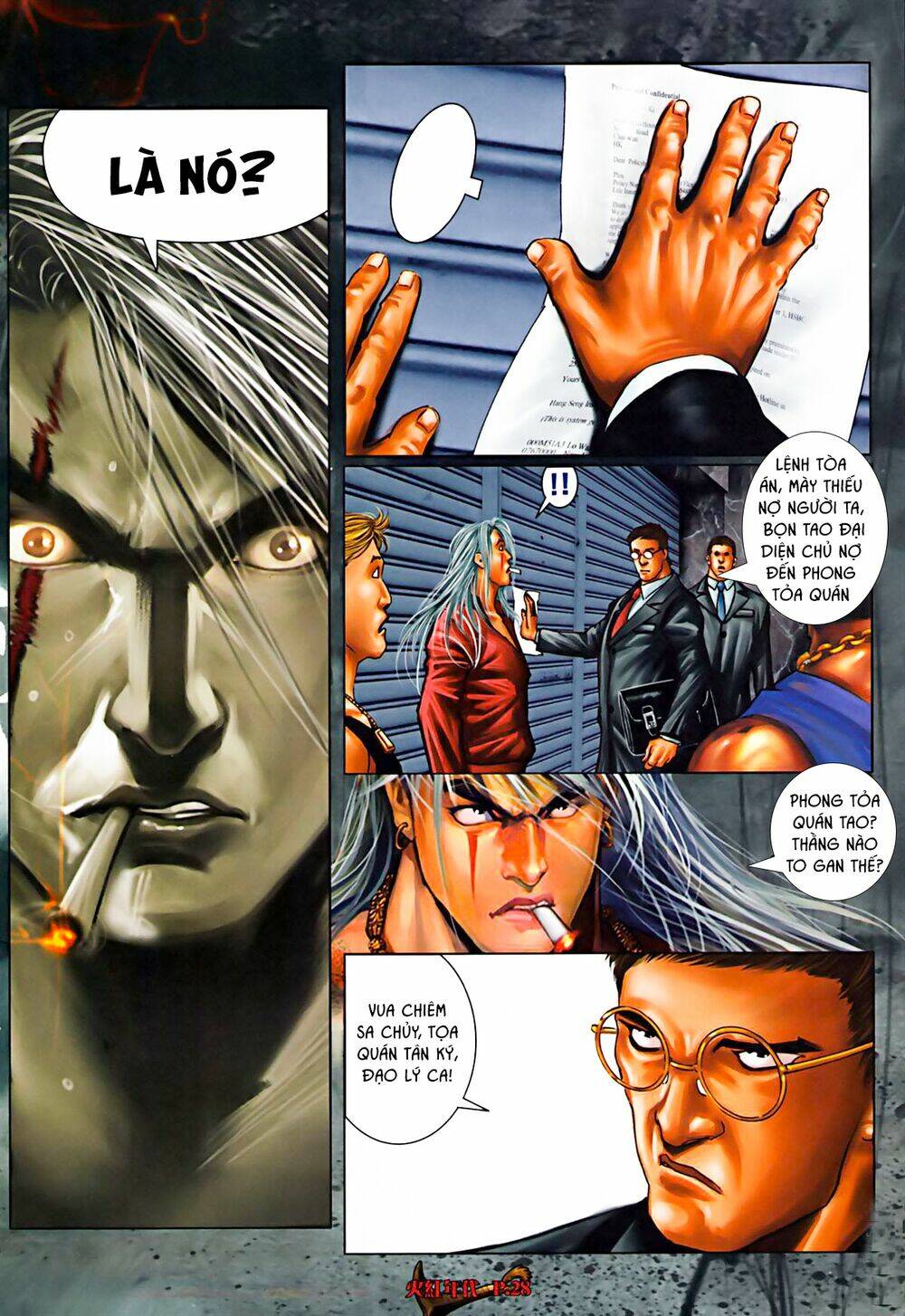 hỏa hồng niên đại hắc cốt đường chapter 580 11