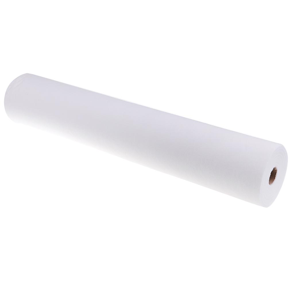 100 Disposable Bed Sheets Waxing Table Cover Roll For Salon SPA Makeup White