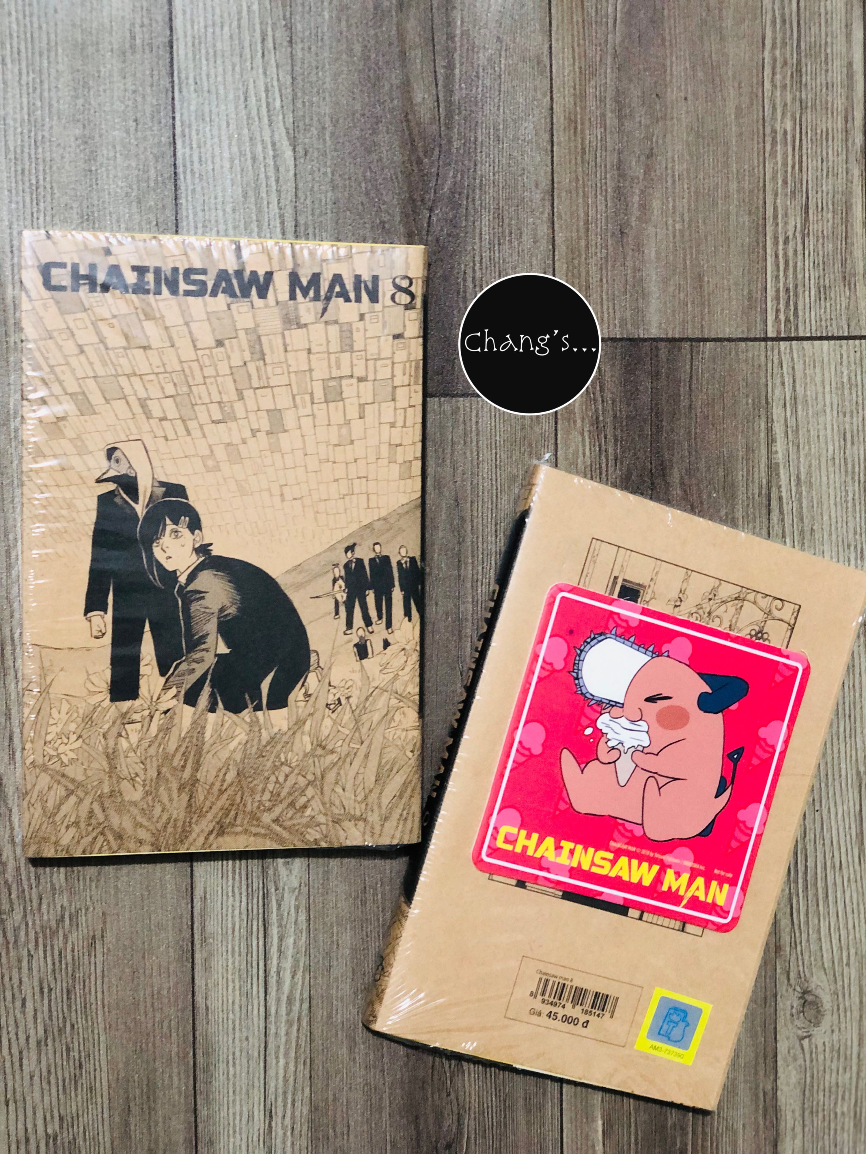 Chainsaw Man - Tập 8 nguyên seal full quà