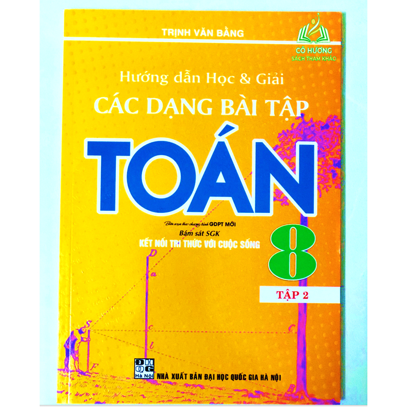 Sách - Combo Hướng dẫn học và giải các dạng bài tập toán 8
