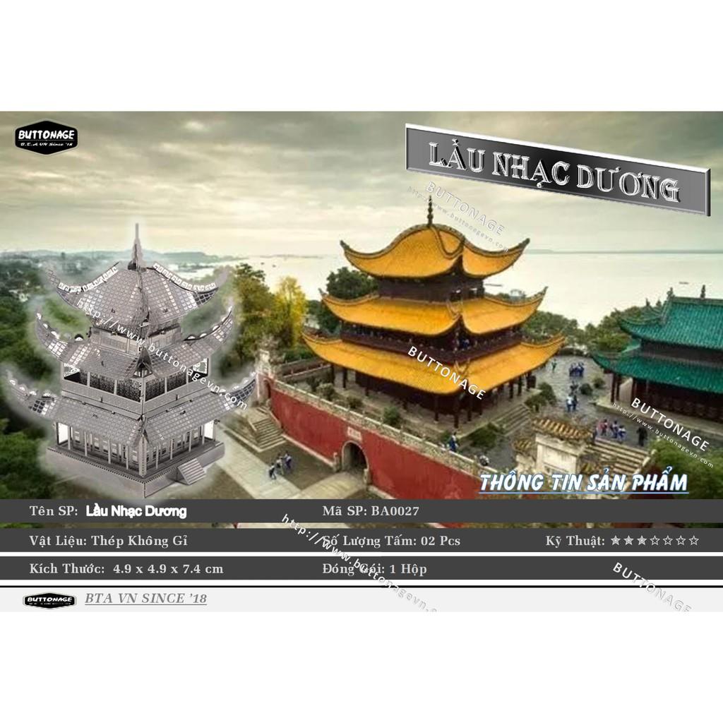 Mô Hình Lắp Ráp 3d Lầu Nhạc Dương