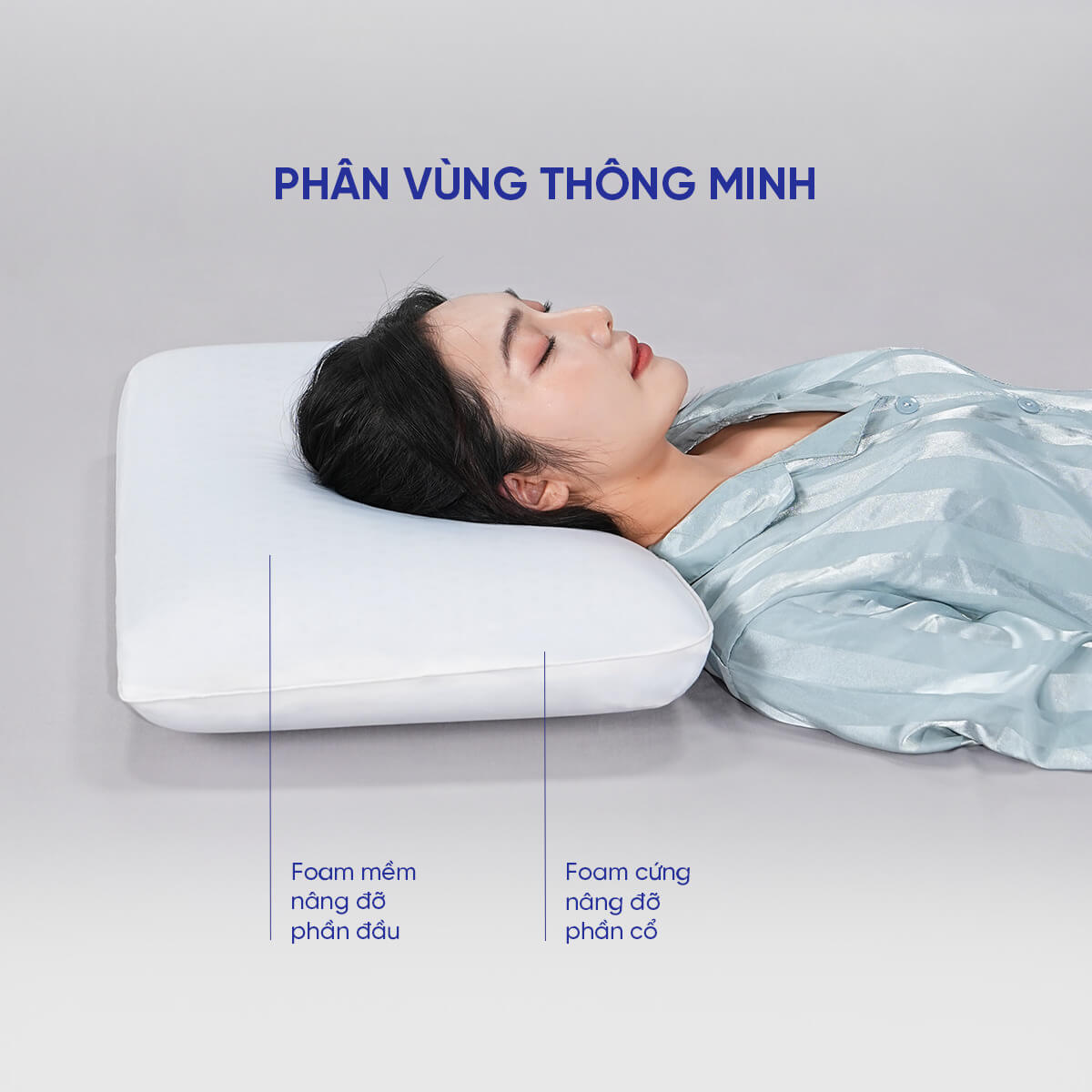 Hình ảnh Gối Foam điều hòa Comfy Airflow Max