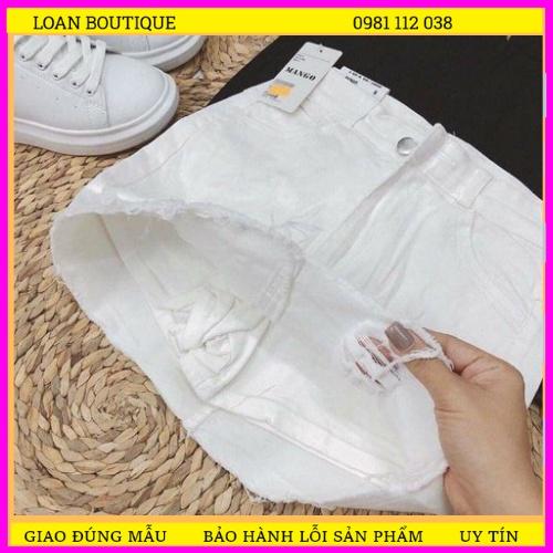 CHÂN VÁY JEAN RÁCH LAI NGẮN CHẤT ĐẸP CO GIÃN TÔN CHÂN DÀI DÁNG CAO RÁO-SAM STORE