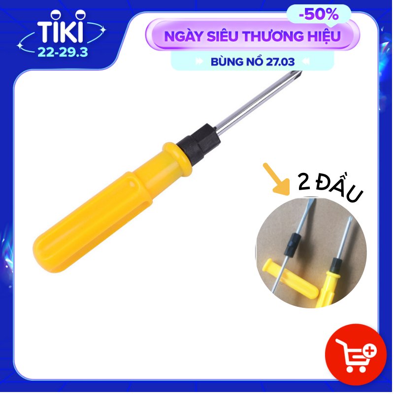 Tua Vít Cầm Tay Nhỏ Gọn, Tiện Dụng Lắp Ráp Và Sửa Chữa Vật Dụng Gia Đình (5mmx155mm)