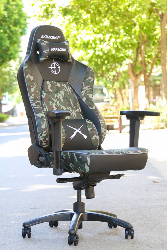 Ghế gaming cao cấp Akracing Premium Camo - Hàng chính hãng