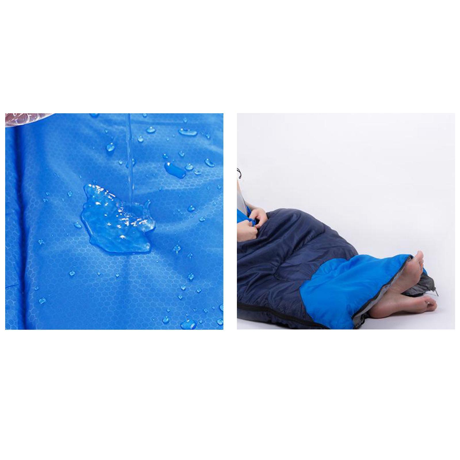 Camping Sleeping Bag - 3 Season Warm & Cool Weather - Summer, Spring, Fall, Lightweight, Waterproof for Adults & Kids - Outdoor Travel Hiking Gear