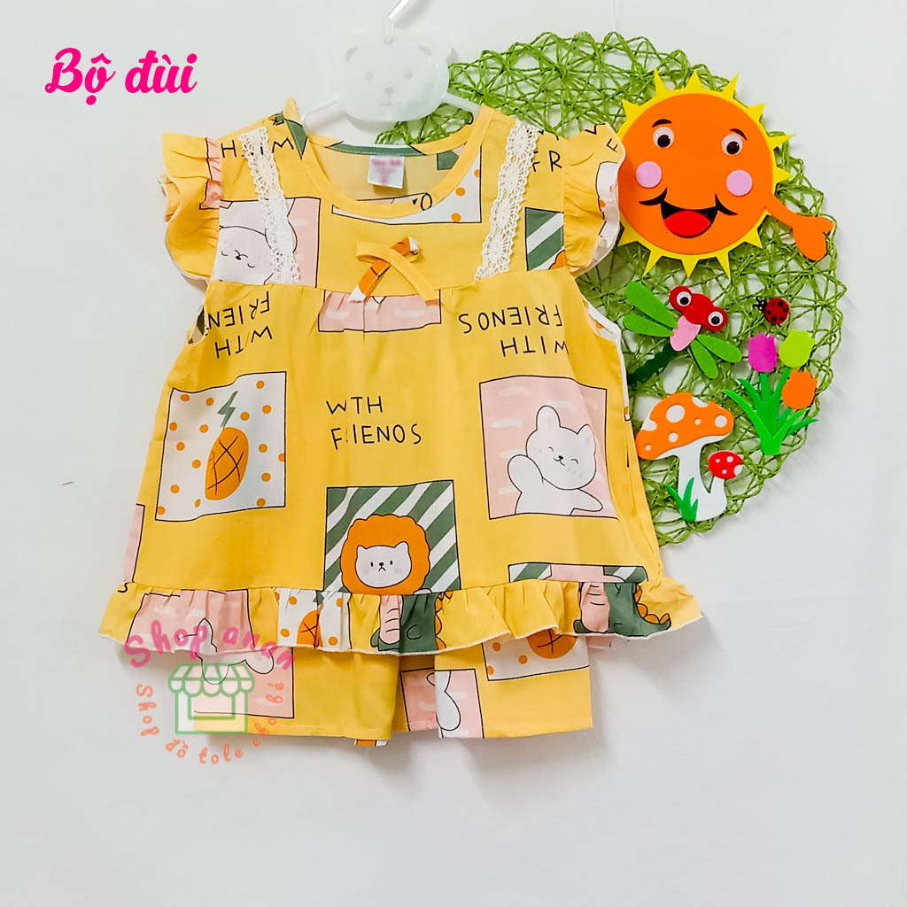Bộ tole đùi bé gái 14-15kg