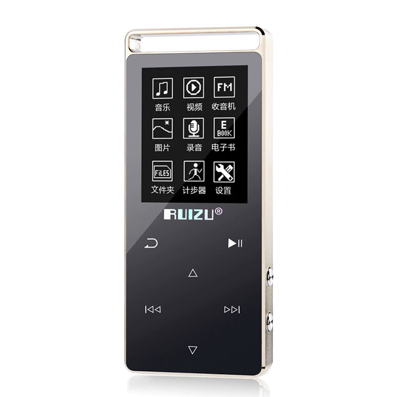 Ruizu D01 Bluetooth - Máy nghe nhạc MP3 Lossless thể thao HiFi Bộ Nhớ Trong 8GB - Hàng Chính Hãng