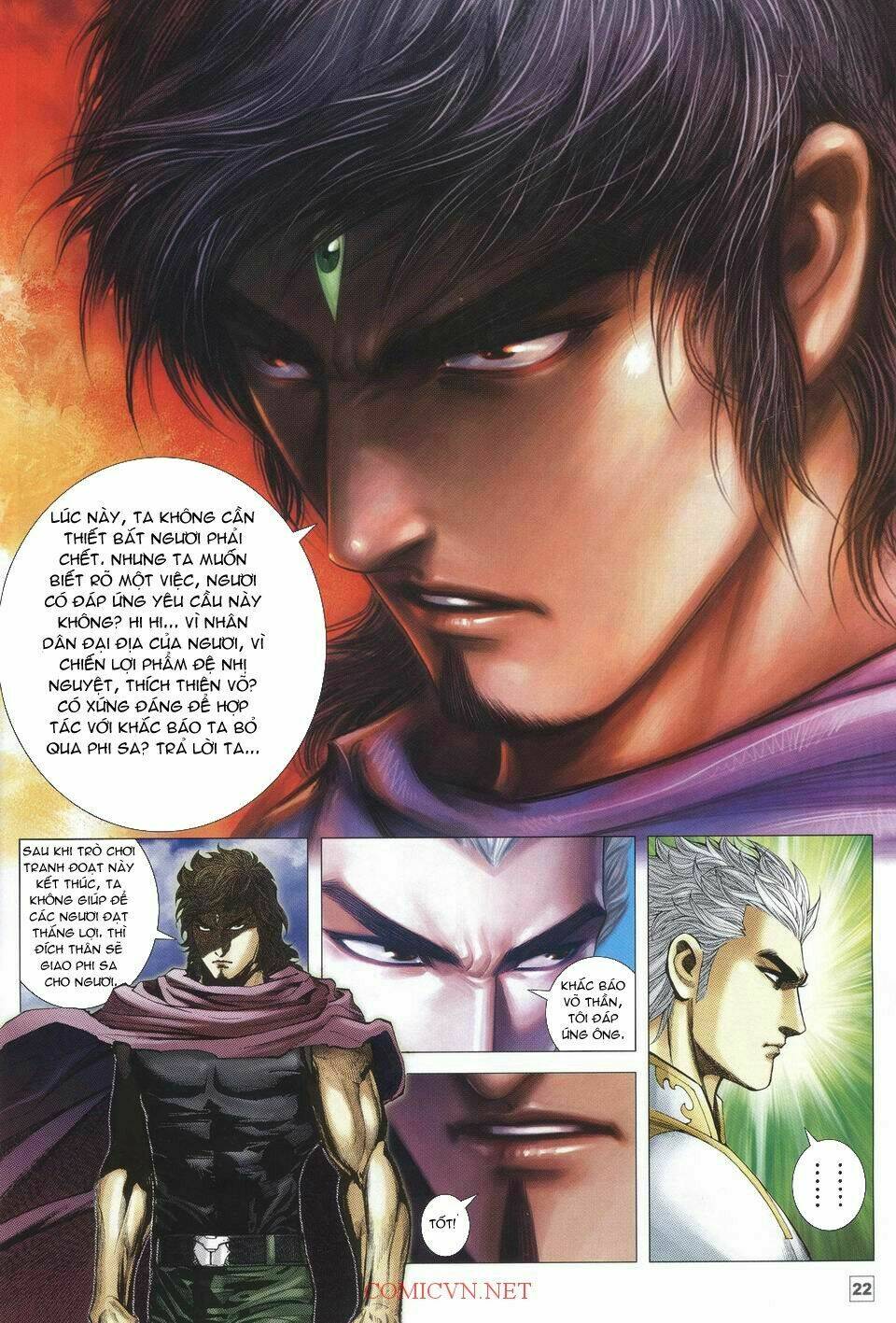 võ thần chung cực chapter 18 19