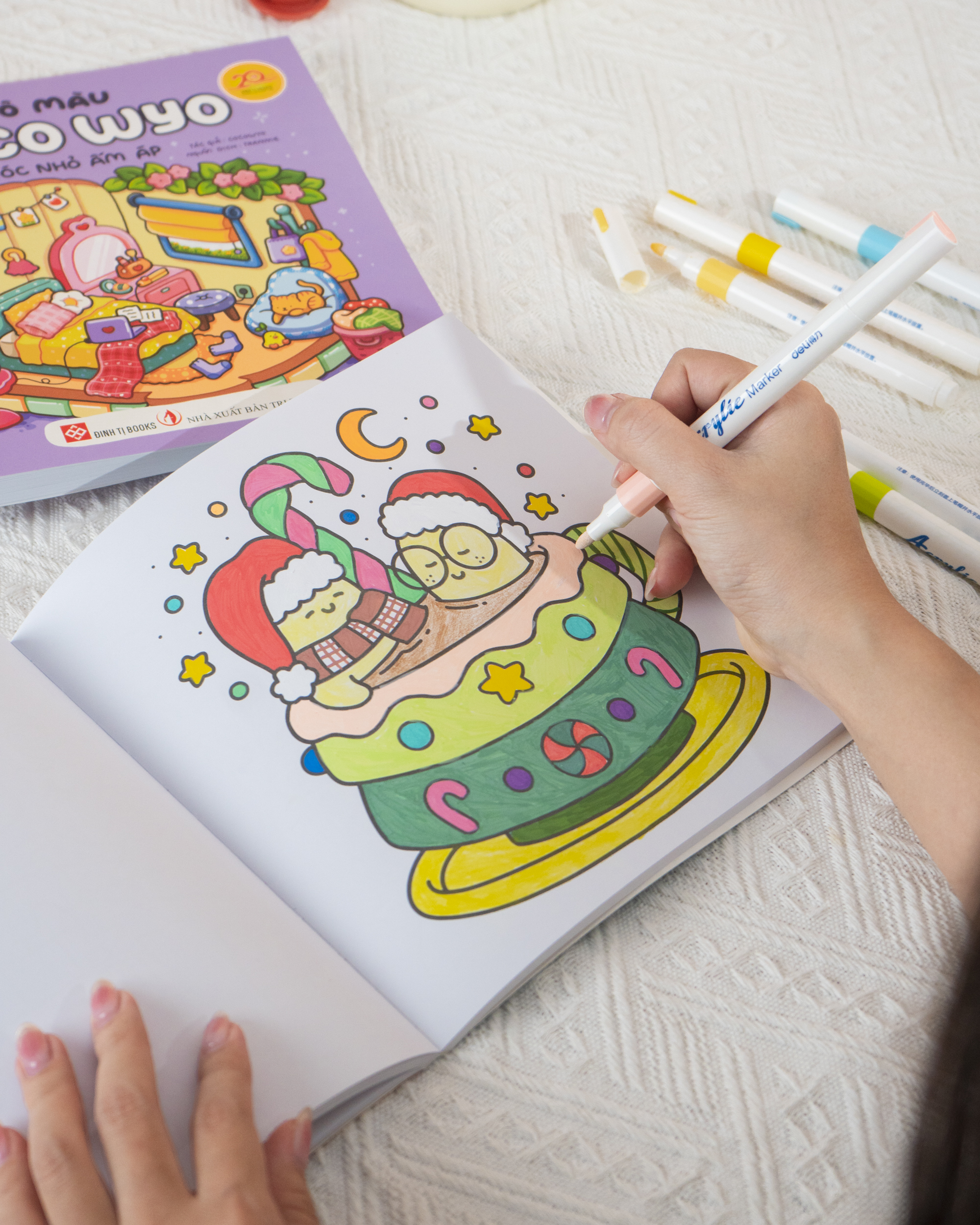 Sách Tô Màu Coco Wyo (Chọn tập/ Combo)