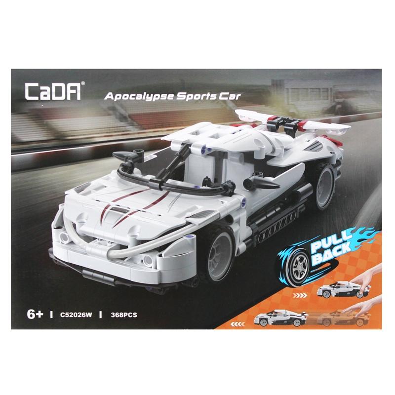 Đồ Chơi Lắp Ráp Xe Thể Thao Apocalypse Sports Car - CaDA C52026W (368 Mảnh Ghép)