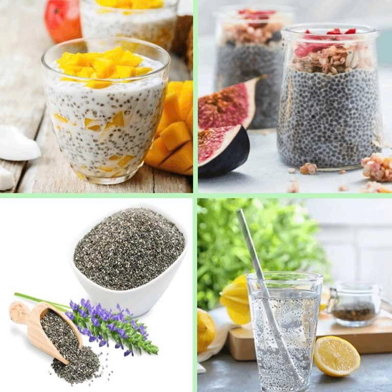 Hạt Chia Hữu Cơ C'lavie Gói 200g - Hạt Đều, Giàu Chất Xơ, Không Chứa Cholesterol