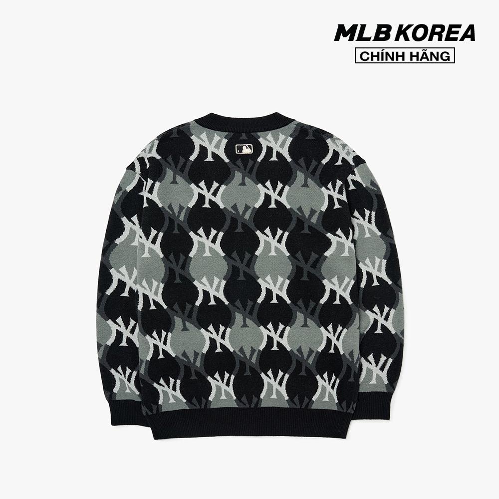 MLB - Áo khoác cardigan phom suông Argyle Monogram All Over 3AKCY0224