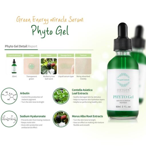 Serum Oxy Gen Phy to Gel Hàn Quốc Giúp hồi sinh và trẻ hóa làn da 30ml