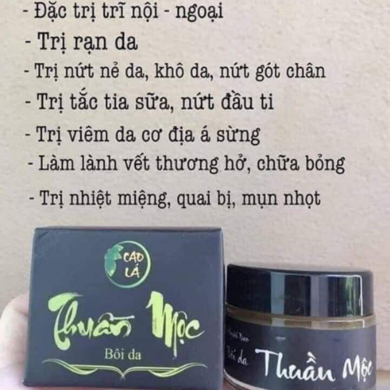 Cao lá bôi da Thuần Mộc 30gr, làm mềm da, dưỡng ẩm da khô, nứt nẻ