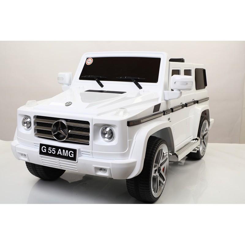 Ô Tô Điện Trẻ Em Địa Hình MERCEDES Model G55 AMG 4 Động Cơ + 2 ghế da đẳng cấp - DH STORE