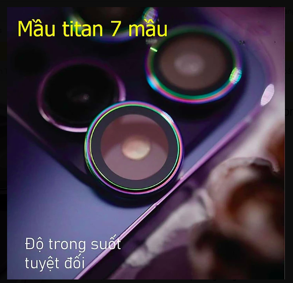 Ốp bảo vệ camera, dán camera cho iPhone 14 pro max/14 pro kuzoom cao cấp