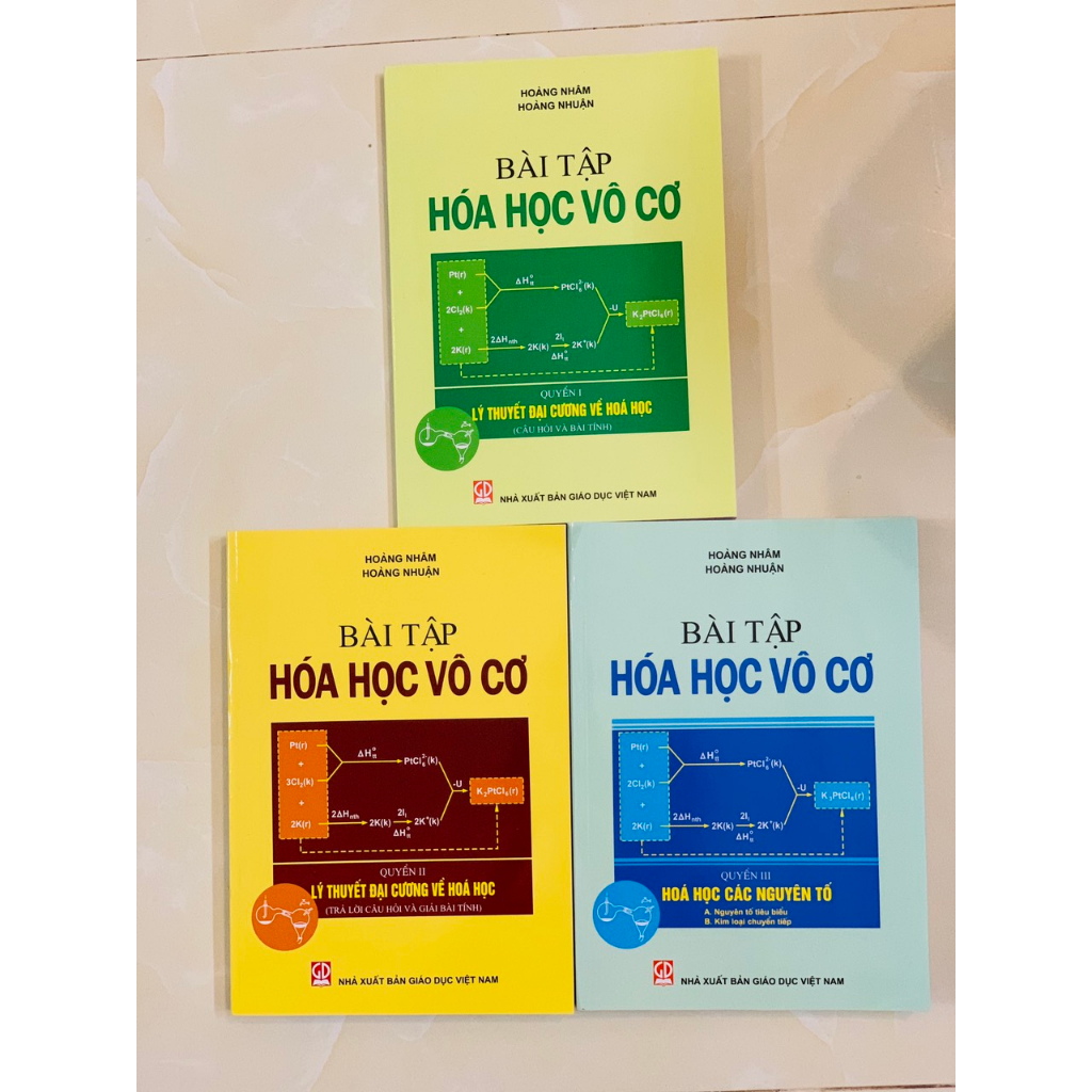 Sách - Bài tập Hóa học vô cơ Quyển 2 Trả lời câu hỏi và giải bài tính