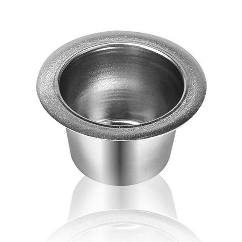 3Pcs Stainless Steel Refillable Reusable Coffee Capsules  Filter K-cup