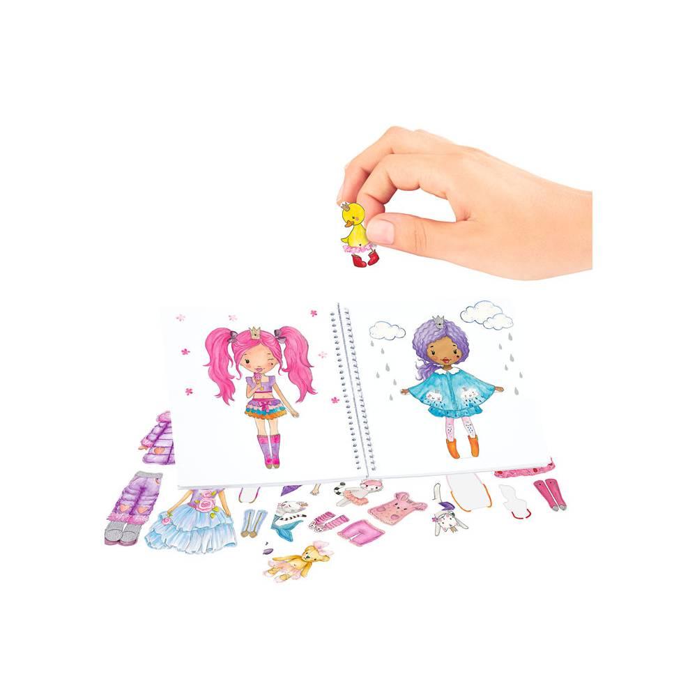Đồ chơi thiết kế sticker thời trang Mimi Dress Me Up TOPMODEL TM0012019