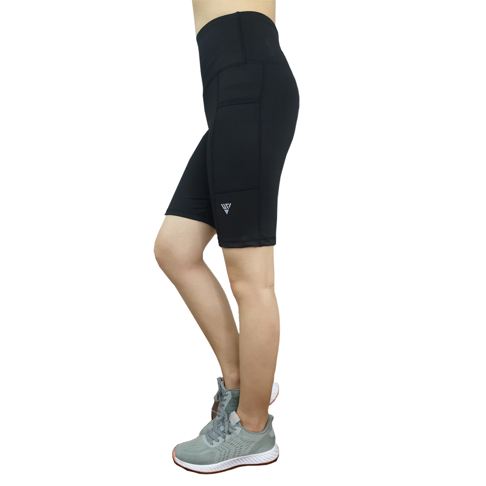 Quần Ngố Tập Gym Nữ - Quần Legging Lửng Có Túi