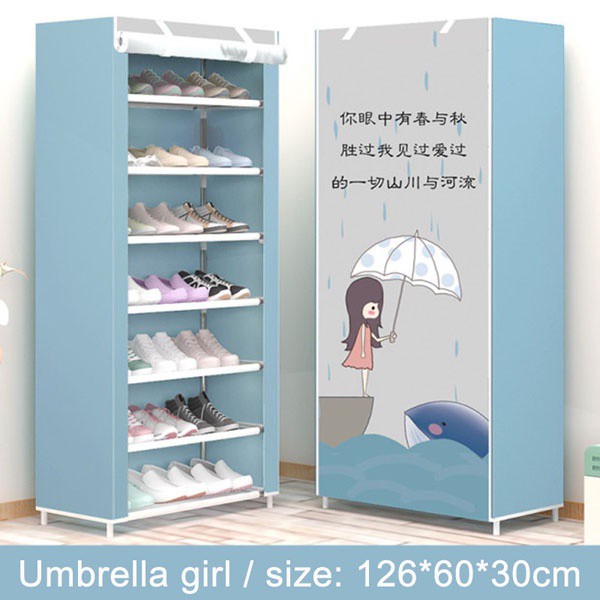 TỦ GIÀY 3D SINH ĐỘNG 7 TẦNG 6 NGĂN ĐA NĂNG