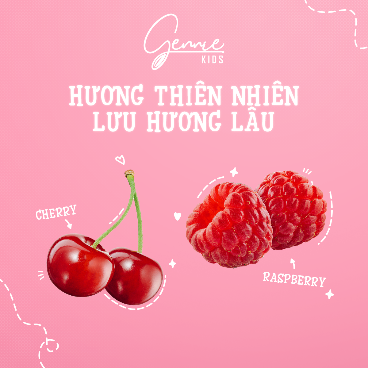 Sữa Tắm Gội 2in1 Gennie Baby Dành Cho Bé Sơ Sinh 400ml Chính Hãng