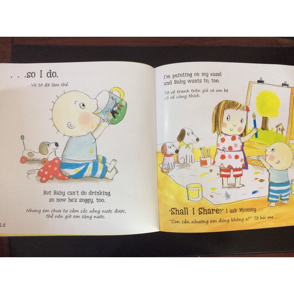 Sách - Song ngữ dành cho em bé lớn trong gia đình