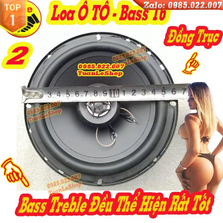 LOA XE OTO - LOA ĐỒNG TRỤC - AUDIO BLACK 65E - GỒM CẢ BASS TREBLE - AD65E - 2LOTAD65E