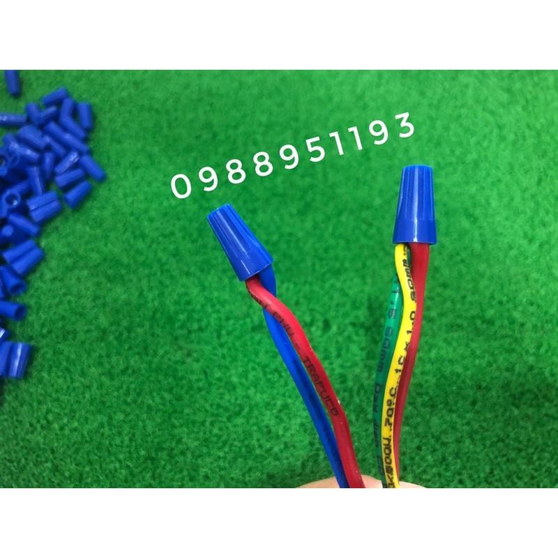 Bộ 100 Cút nối dây điện nhanh SP2 nối dây điện cực tiện lợi an toàn, chống chập cháy