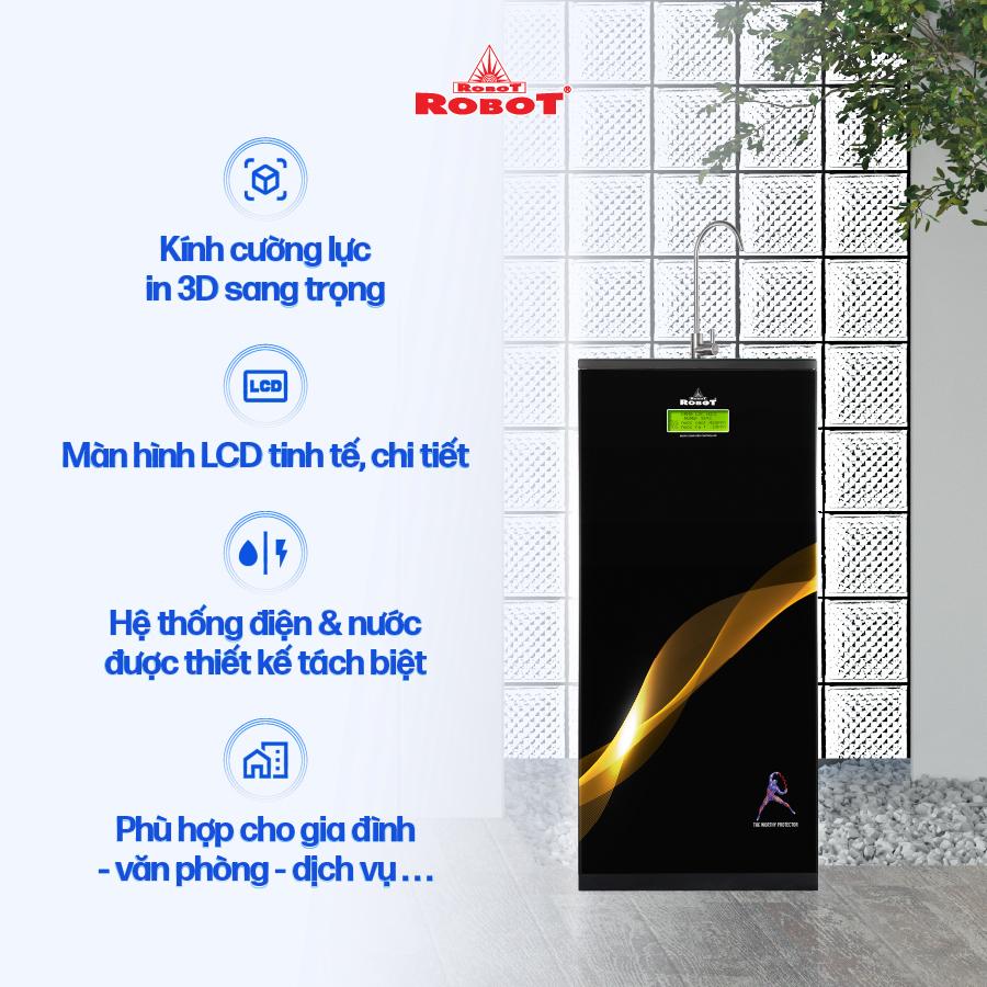 Máy Lọc Nước ROBOT SPRING Pro 9G-UR Công Nghệ Lọc R.O + UF - Hàng Chính Hãng