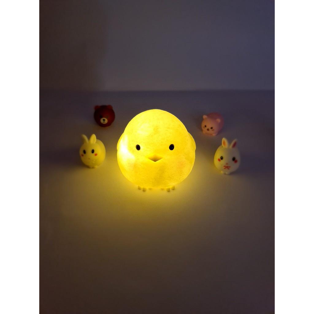 Đèn ngủ led dễ thương_ đèn ngủ hình thú cute_đèn led decor phòng ngủ