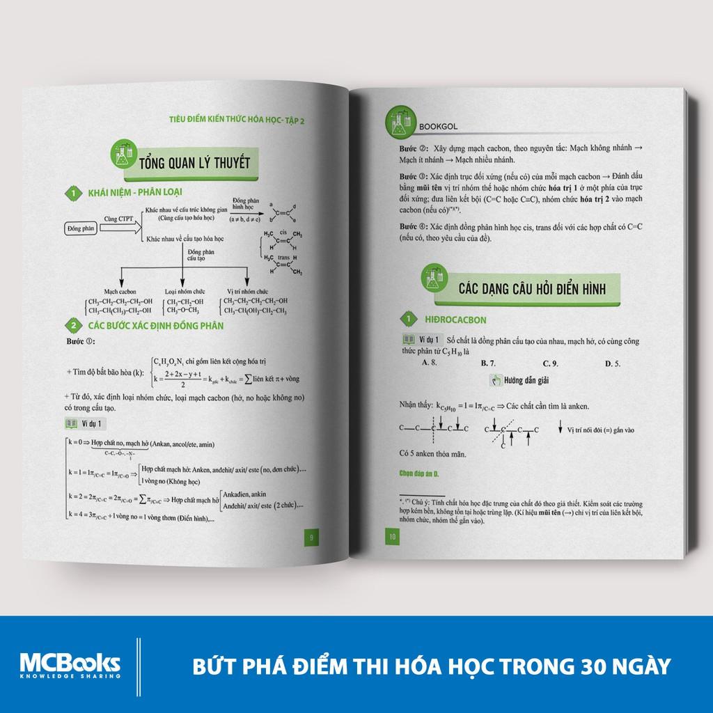 Sách - Tiêu Điểm Kiến Thức Hóa Học - Tập 2 ( tặng kèm bookmark sáng tạo )