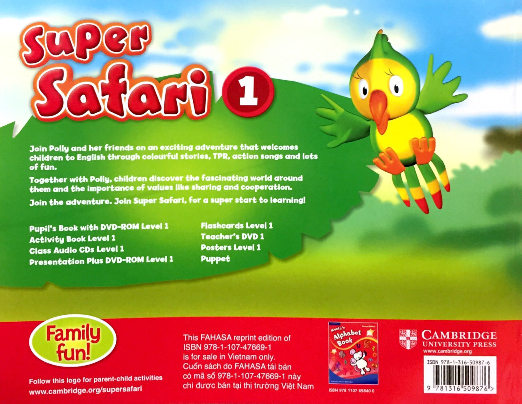 Super Safari Level 1 Activity Book - Reprint