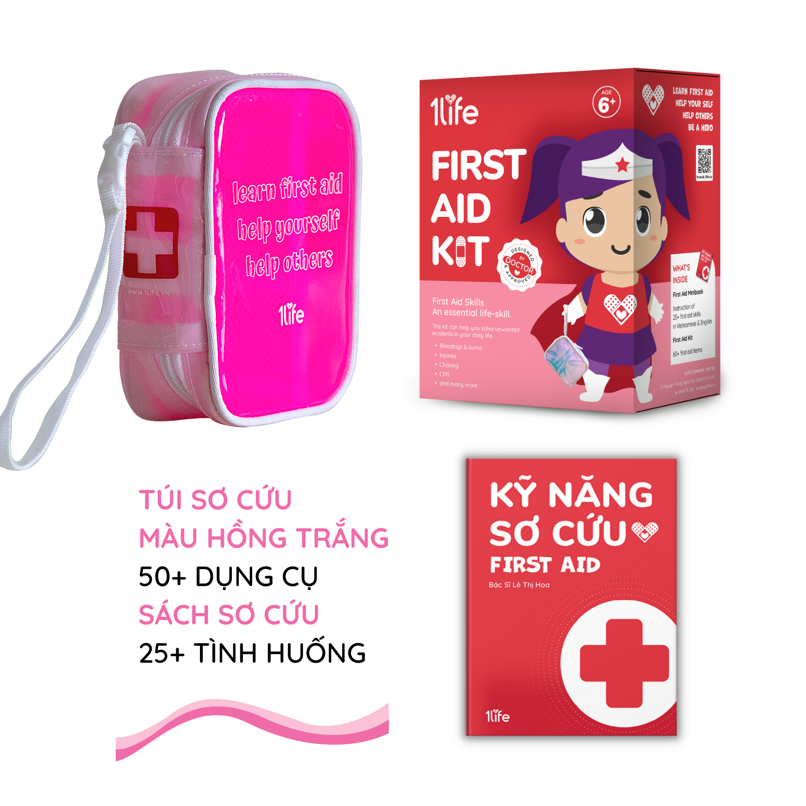 BỘ SƠ CỨU HERO - CÔNG CỤ HỌC KỸ NĂNG SỐNG CHO TRẺ EM