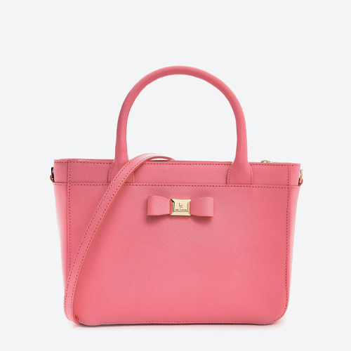 Túi da nữ Louis Fontaine Marie màu hồng size M