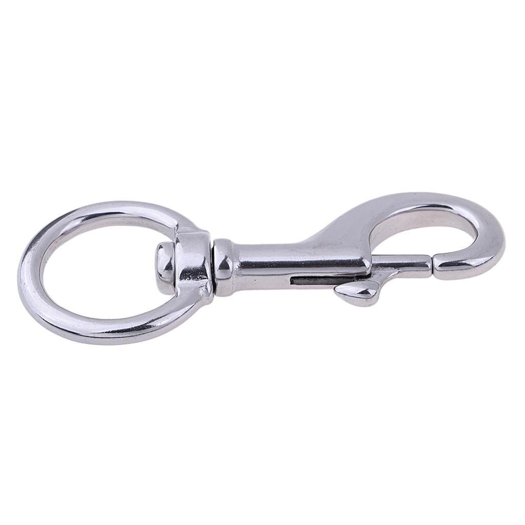 316 Stainless Steel Swivel Eye Bolt Snap Hook 120mm Dog Leash Swivel Clip