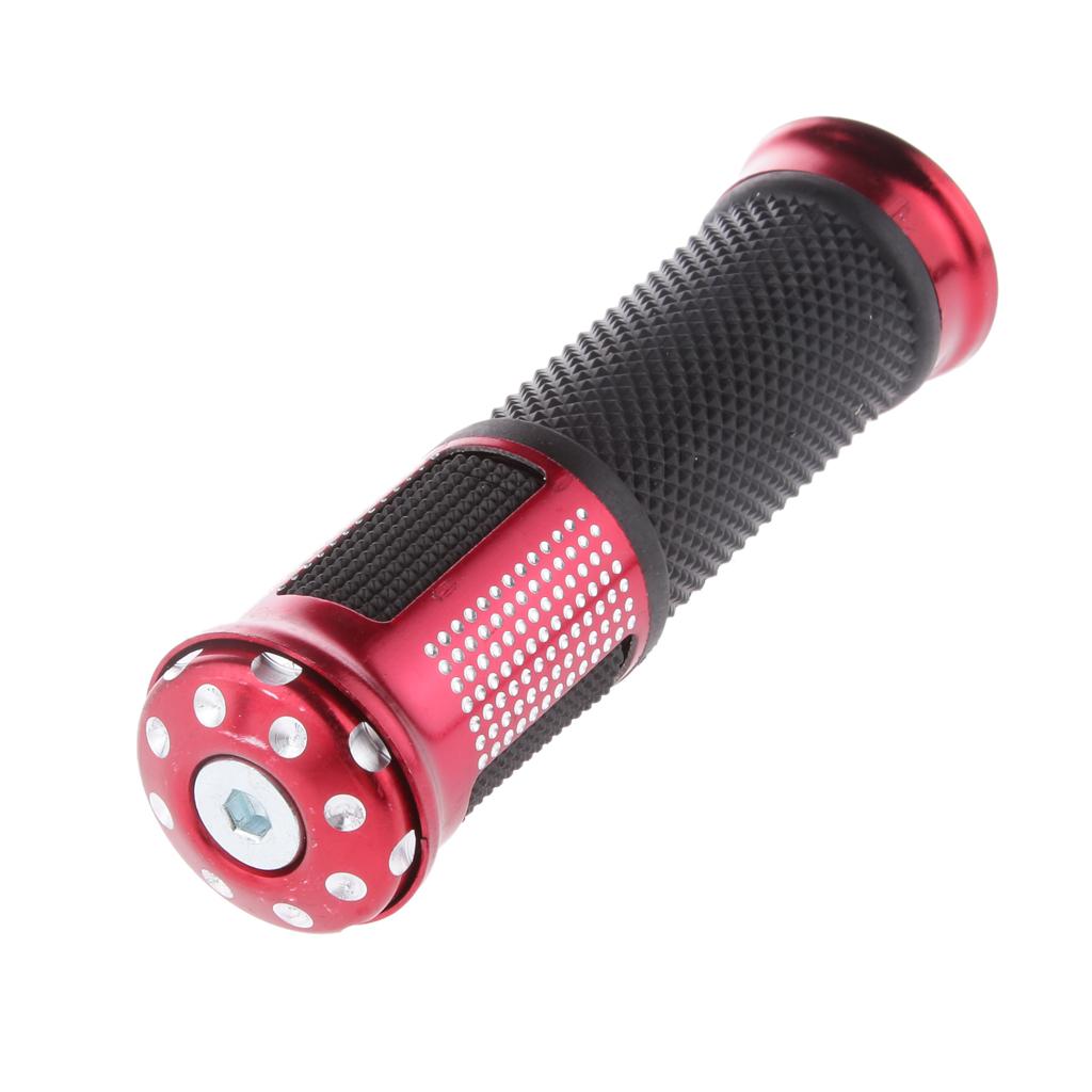 2x Custom CNC Motorcycle 7/8" Handlebars Bar end Hand Grips for