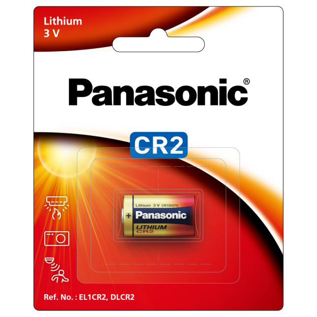 Pin CR2 Panasonic Lithium Photo Power 3V chính hãng vỉ 1 viên