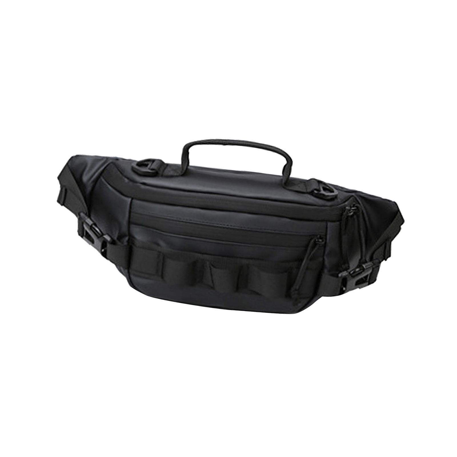 Running Waist Pack Classic Casual Supplies Lure Fishing Bag Travel Fanny Pack Fishing Bag Durable Lightweight for Cycling Walking Sports Men